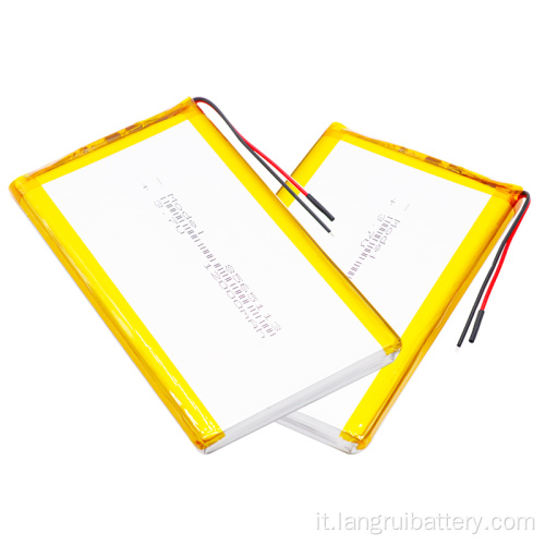 Batteria Li-Polymer personalizzabile da 10000 mAh o 12000Mah